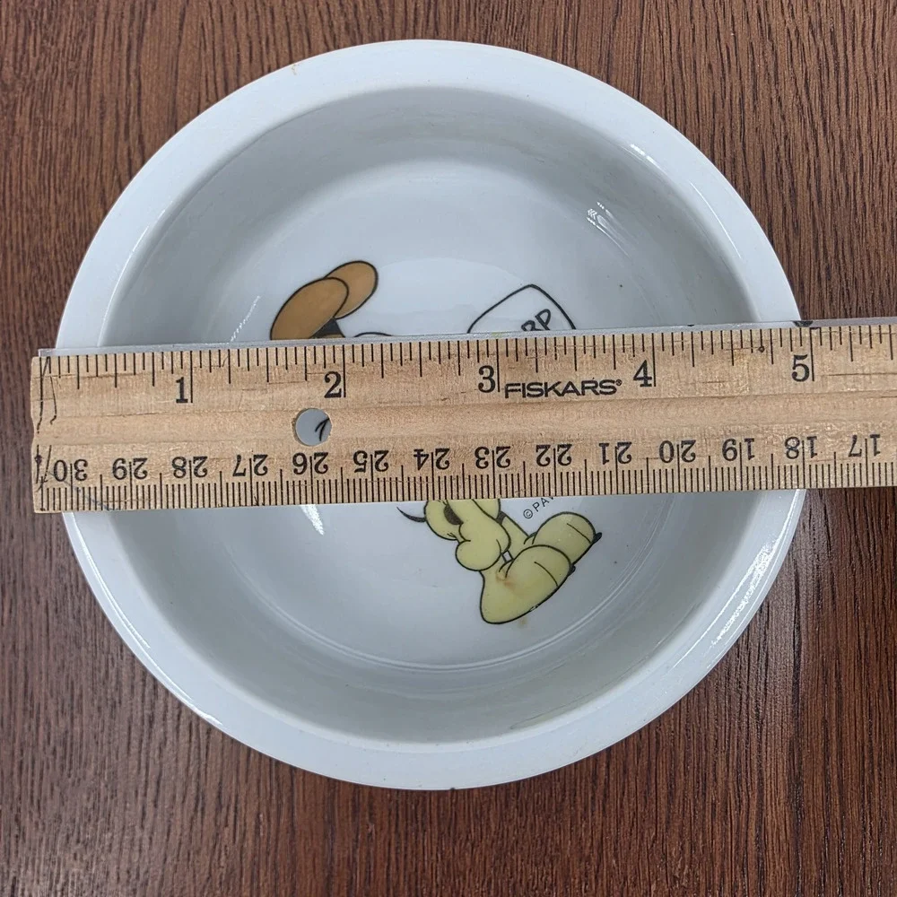 Vintage Odie Burp My Bowl Dog Dish 5